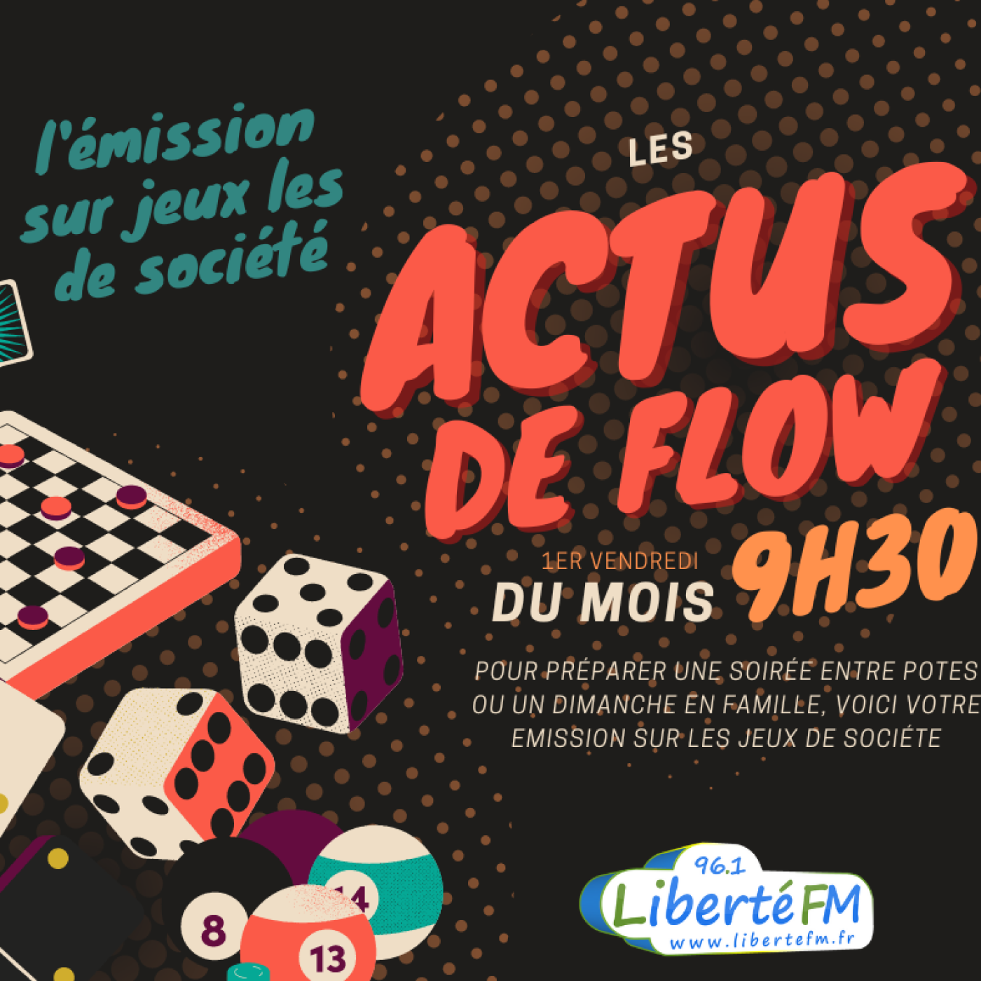 Les actus de Flow - Podcast Liberté FM